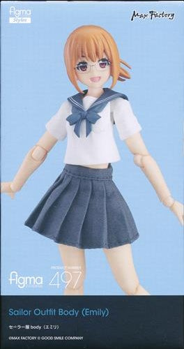 Max Factory figma 497 figma styles sailor suit body Emily Figure Max Factory