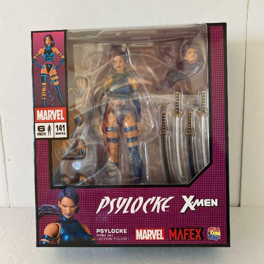MAFEX 141 PSYLOCKE Comic Version Action Figure X-men Medicom