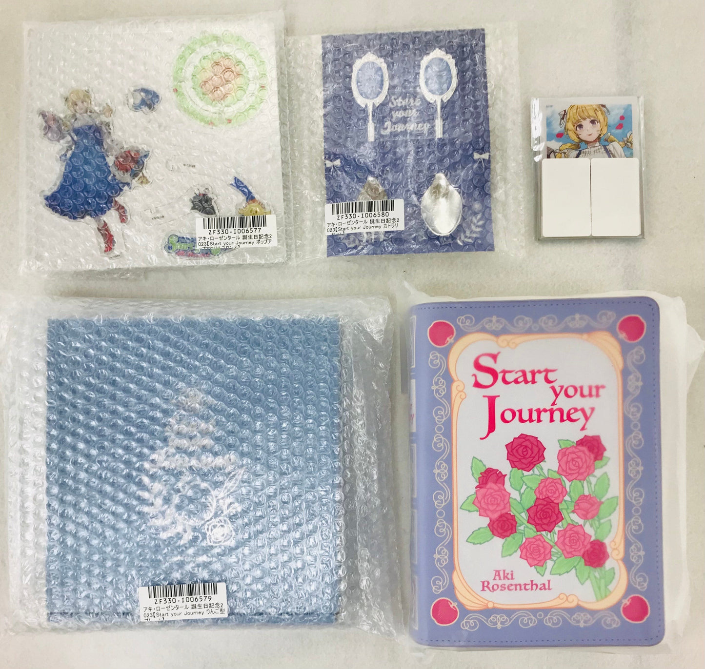 hololive hololive Birthday Anniversary 2023 Full Set Limited Quantity Ver. Aki Rosenthal