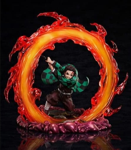 Aniplex figure Tanjirou Kamado Hinokami Kagura Hekira no Ten Demon Slayer Kimetsu no Yaiba 1/8 ABS PVC painted finished product ANIPLEX limited