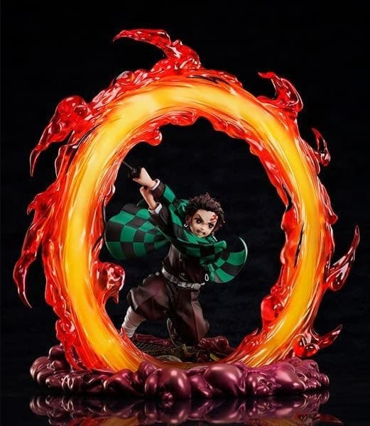 Aniplex figure Tanjirou Kamado Hinokami Kagura Hekira no Ten Demon Slayer Kimetsu no Yaiba 1/8 ABS PVC painted finished product ANIPLEX limited
