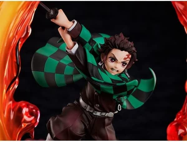Aniplex figure Tanjirou Kamado Hinokami Kagura Hekira no Ten Demon Slayer Kimetsu no Yaiba 1/8 ABS PVC painted finished product ANIPLEX limited