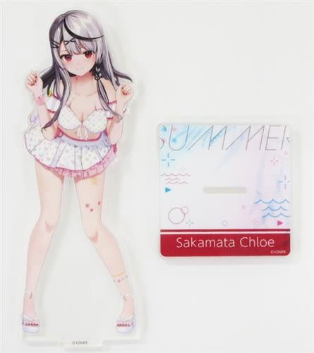 hololive hololive hololive Summer 2022 3D acrylic stand Shiny Wave ver. Sakamata Chloe