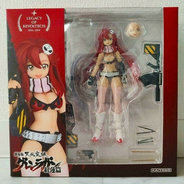 Gurren Lagann Yoko LR-053 Legacy of Revoltech Action Figure Kaiyodo Japan