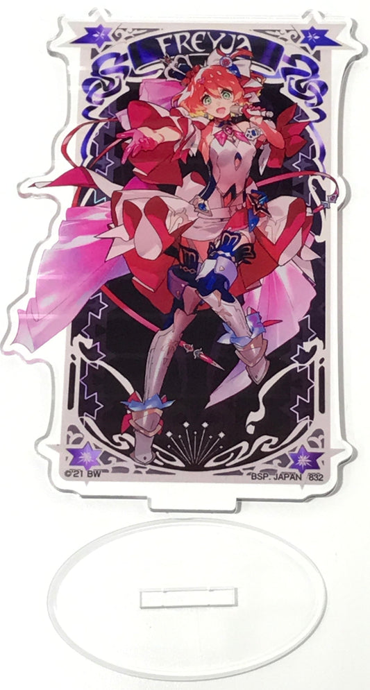 BANDAI SPIRITS theatrical release commemoration ichiban kuji Macross the Movie Absolute LIVE theatrical short Macross F Labyrinth of Time C Prize newly drawn acrylic stand Freya Ion