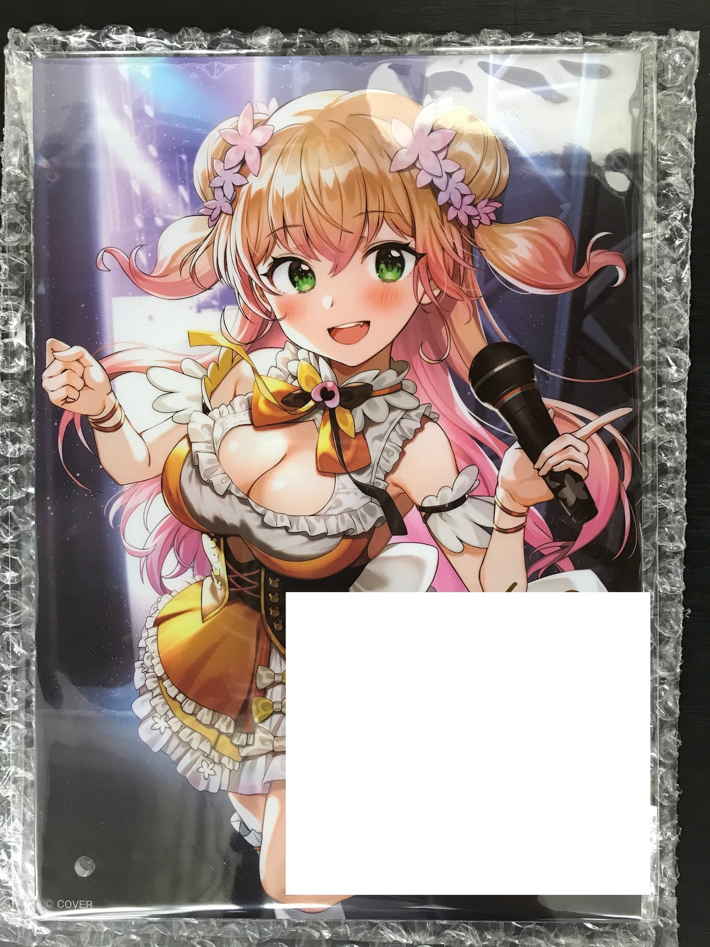 hololive hololive Birthday Celebration 2021 Mr. 5mm Nishizawa's newly drawn acrylic panel with foil stamping message Nene Momosuzu