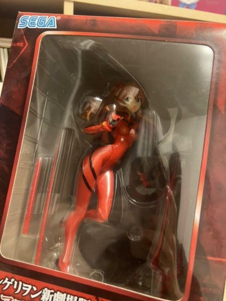 Evangelion New Theatrical Version Premium Figure Asuka x Longinus Spear