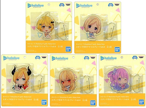 BANDAI SPIRITS all 5 types set hololive IF petit -Relax time- Acrylic plate with stand vol.4 hololive Namco limited