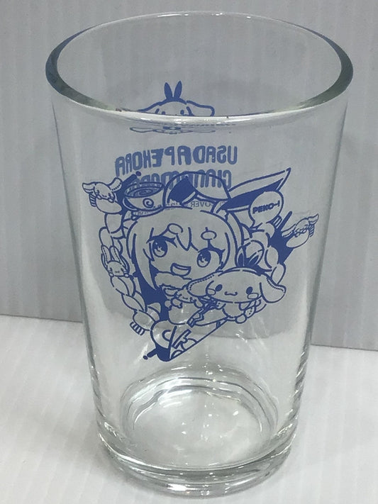 Sanrio hololive x SANRIO CHARACTERS Glass Usada Pekora Cinnamoroll
