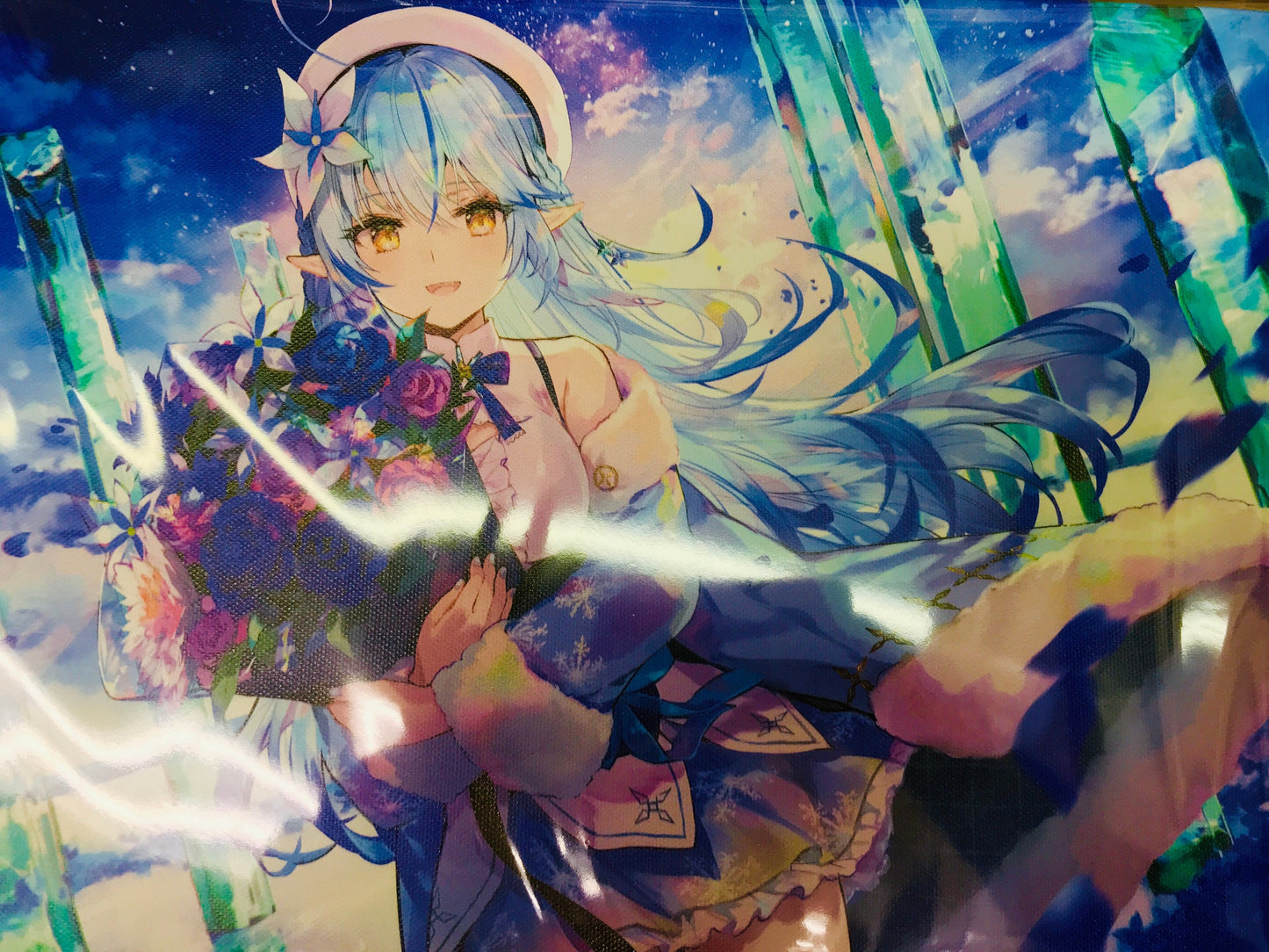 hololive hololive 2nd anniversary canvas board Yukihana Lamy