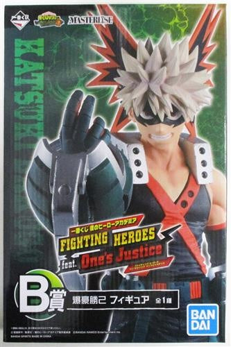 BANDAI SPIRITS Ichiban Kuji My Hero Academia FIGHTING HEROES feat. One's Justice Prize B Katsuki Bakugo figure