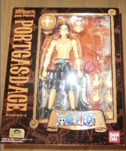 BANDAI S.H.Figuarts One Piece Portgas D. Ace Figure Japan Import