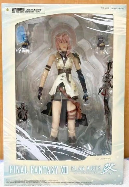 Play Arts Kai Final Fantasy Dissidia XIII Lightning Action Figure From Japan New