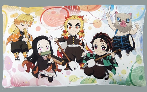 Cushion/Dakimakura/Main body long cushion Japanese musical instrument deformed ver. Demon Slayer Kimetsu no Yaiba x Sega GOTON limited