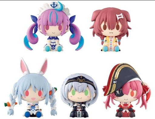 BANDAI SPIRITS Trading Figure All 5 Types Set Chokokko Figure Ichiban Kuji Virtual YouTuber Hololive Chokokko Award