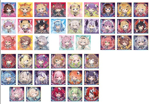 hololive BANDAI Candy Toy Sticker/Seal BOX Itajaga Hololive vol.3