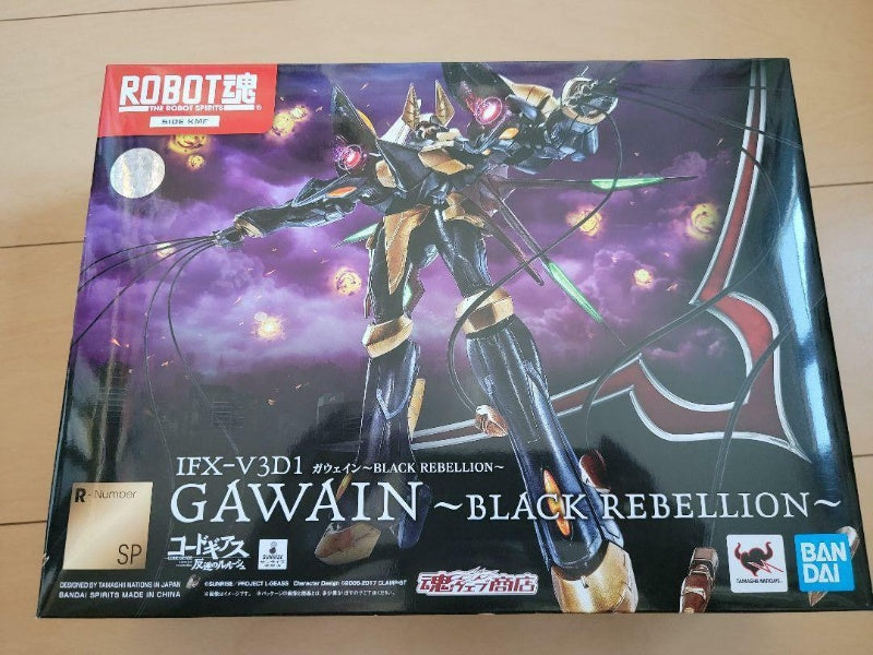 ROBOT SPIRITS SIDE KMF Code Geass Gawain BLACK REBELLION Figure IFX-V3D1 BANDAI