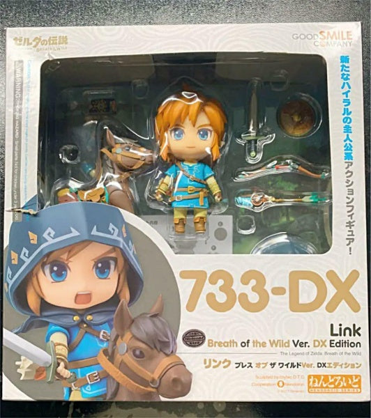 Nendoroid Link Breath of the Wild 733-DX Edition PVC Figure The Legend of Zelda