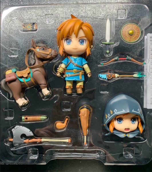 Nendoroid Link Breath of the Wild 733-DX Edition PVC Figure The Legend of Zelda