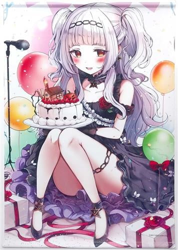 hololive hololive birthday commemorative set with Handwritten Signatureed postcard Murasaki Shion