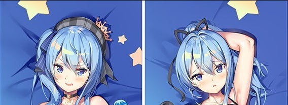 EB Malt Hall Hololive Suisei Hoshimachi Dakimakura Cover Pillow Case Different Version