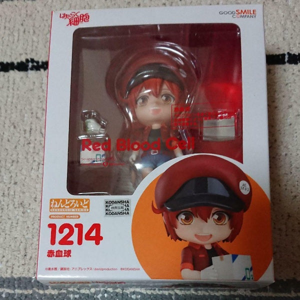 Nendoroid Cells At Work Red Blood Cell Figure #1214 Good Smile Company