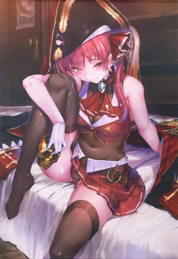 SEA SIDE Doujinshi Poster Tapestry Calendar Virtual Youtuber B2 Tapestry Picture 2 Houshou Marine Akasa Ai Holocket 2nd/SEA SIDE