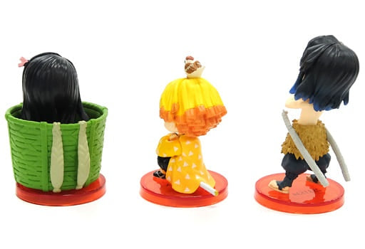 BANDAI SPIRITS figure Nezuko Kamado Zenitsu Agatsuma Inosuke Hashibira Demon Slayer Kimetsu no Yaiba Q posket petit -Demon Slayer Kimetsu no Yaiba- Extreme figure service for all applicants Part 3