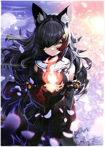 hololive hololive Howling Jacket Poster Ookami Mio