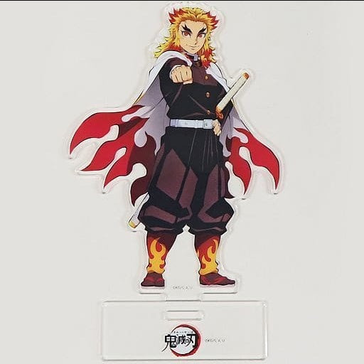 Kyoujurou Rengoku New Character Illustration Acrylic Stand Demon Slayer Kimetsu no Yaiba Swordsmith Village Arc x ufotable Cafe x Machi Asobi CAFE