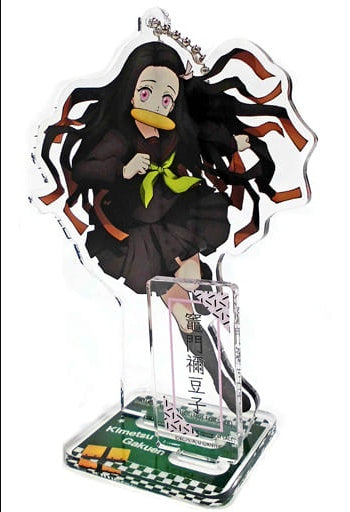 Aniplex individual item Nezuko Kamado Kimetsu Gakuen acrylic stand PS4/PS5 software Demon Slayer Kimetsu no Yaiba Hinokami Kepputan ANIPLEX purchase privilege