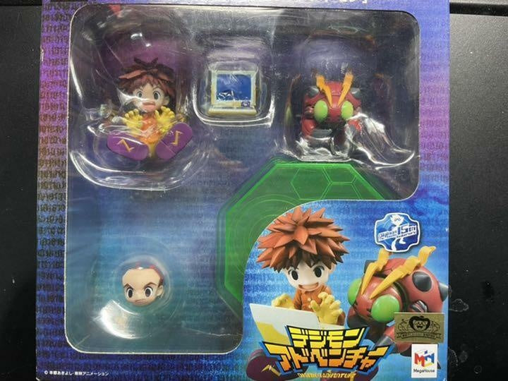 G.E.M. Series Koshiro Izumi & Tentomon Figure Digimon Adventure Megahouse