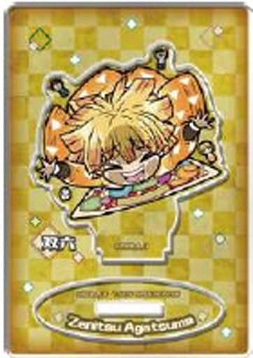 Takara Tomy Arts Zenitsu Agatsuma Sugoroku Deformed Demon Slayer Kimetsu no Yaiba Immersed in Hobby Trading Acrylic Stand