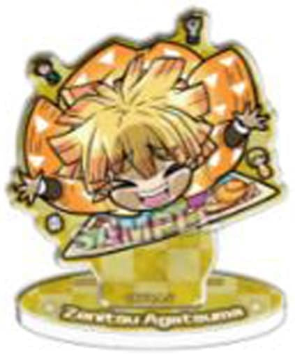 Takara Tomy Arts Zenitsu Agatsuma Sugoroku Deformed Demon Slayer Kimetsu no Yaiba Immersed in Hobby Trading Acrylic Stand