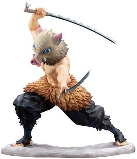 Kotobukiya Kotobukiya figure with bonus ARTFX J Inosuke Hashibira Demon Slayer Kimetsu no Yaiba 1/8 PVC painted finished product Kotobukiya shop limited