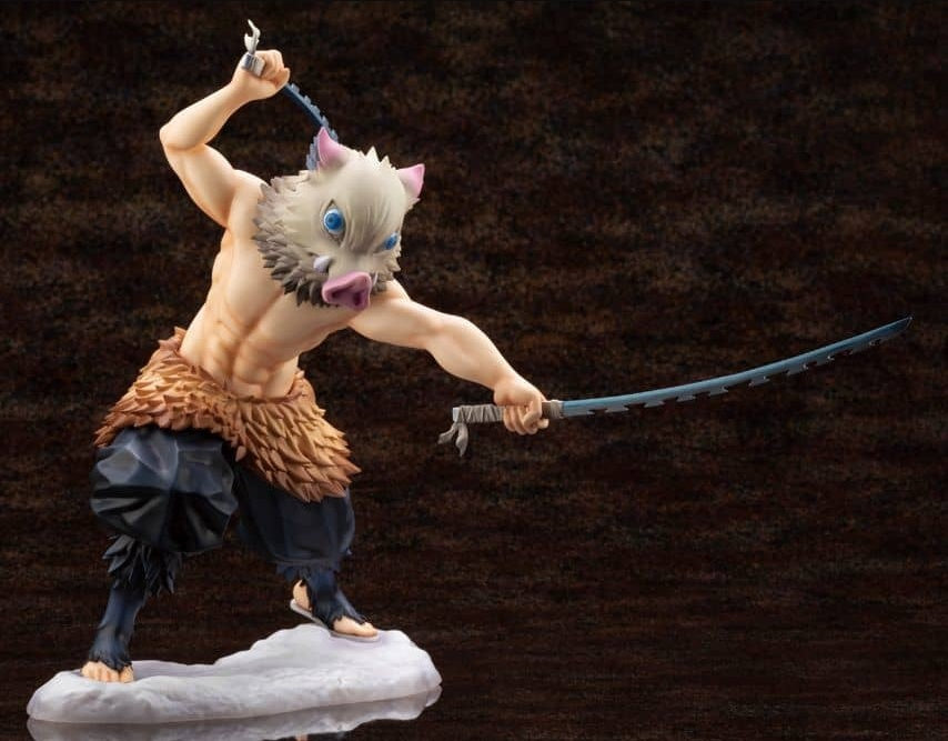 Kotobukiya Kotobukiya figure with bonus ARTFX J Inosuke Hashibira Demon Slayer Kimetsu no Yaiba 1/8 PVC painted finished product Kotobukiya shop limited