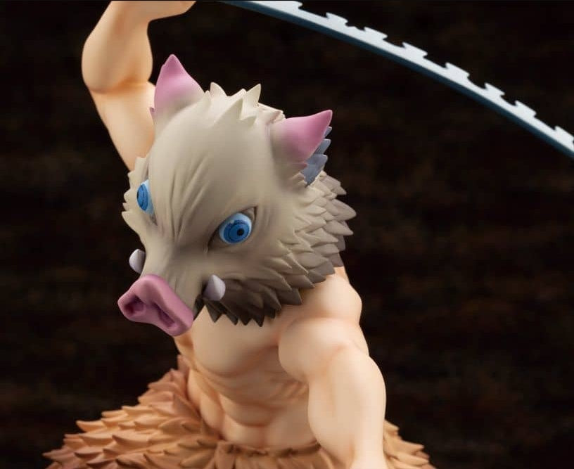 Kotobukiya Kotobukiya figure with bonus ARTFX J Inosuke Hashibira Demon Slayer Kimetsu no Yaiba 1/8 PVC painted finished product Kotobukiya shop limited