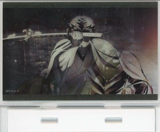 Kyoujurou Rengoku Sword Horizontal / Background White TV Anime Demon Slayer Kimetsu no Yaiba Infinite Train Edition x ufotable Cafe x Machi Asobi CAFE Flame Pillar Lenticular Random Acrylic Stand