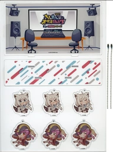 Bushiroad Creative Miscellaneous Goods Fubuki Shirakami Houshou Marine Acrylic Diorama Happiness World Virtual YouTuber Hololive presents V no Sukonoko Ota Katsu Nanda Wa 100th Commemorative Public Recording Special