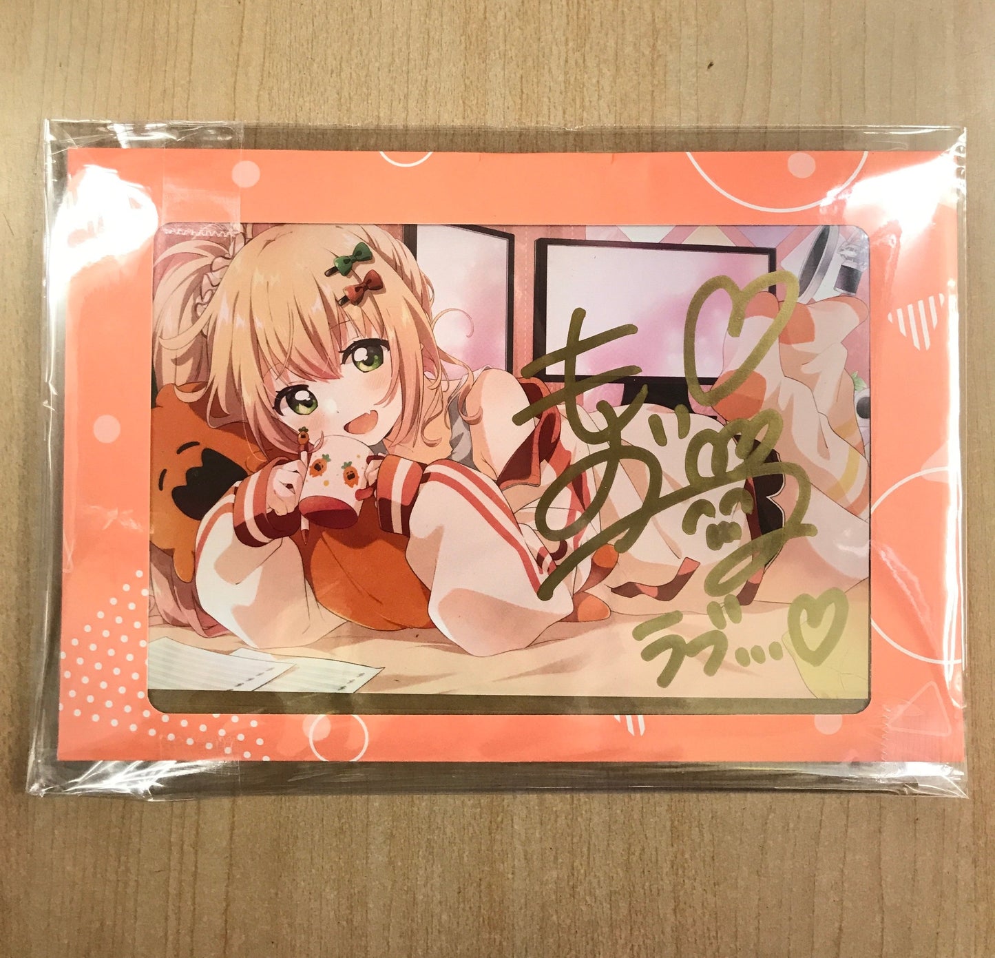 hololive hololive Birthday Anniversary 2022 Handwritten Signatureed Postcard Momosuzu Nene