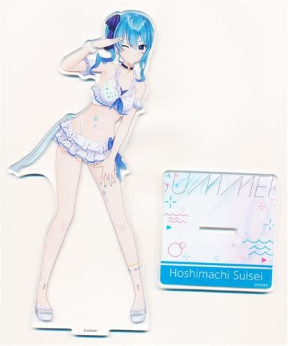 hololive hololive hololive Summer 2022 3D acrylic stand Shiny Wave ver. Hoshimachi Suisei