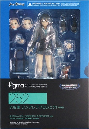 Max Factory figma 252 THE IDOLM@STER CINDERELLA GIRLS Shibuya Rin Cinderella Project ver. Figure Max Factory