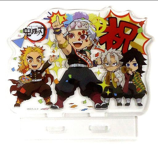 Assembly Acrylic Stand Demon Slayer Kimetsu no Yaiba x ufotable cafe Tengen Uzui Birthday Festival 2020