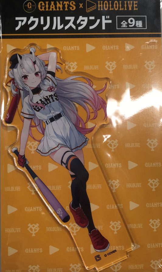 Legs hololive x Yomiuri Giants acrylic stand Nakiri Ayame