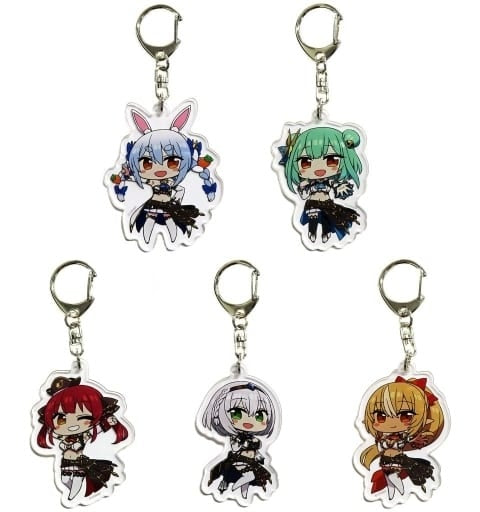 Idis Miscellaneous Goods All 5 Types Set Virtual YouTuber Hololive HOLOLIVE FANTASY 1st LIVE FAN FUN ISLAND Cafe in E DINER Ikebukuro Trading Acrylic Holder