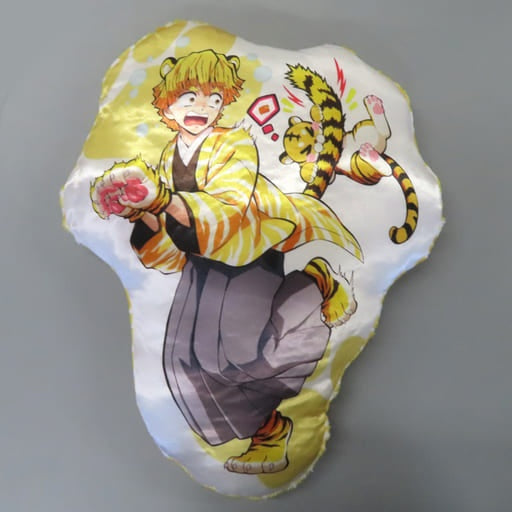 Cushion/Dakimakura/Body Zenitsu Agatsuma Year of the Tiger Die-cut Cushion Demon Slayer Kimetsu no Yaiba Demon Slayer Anime Anniversary Festival Ufotable Mail Order Limited