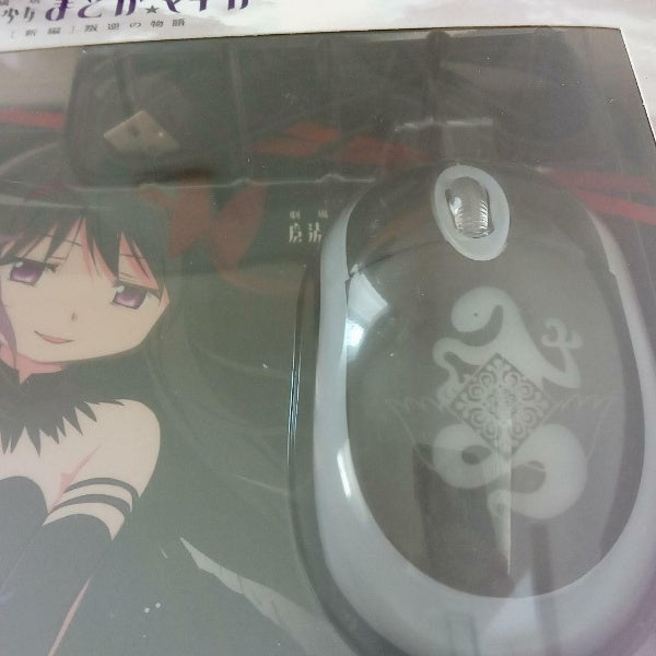 Puella Magi Madoka Magica & Homura Shining Mouse & Mouse Pad Japan