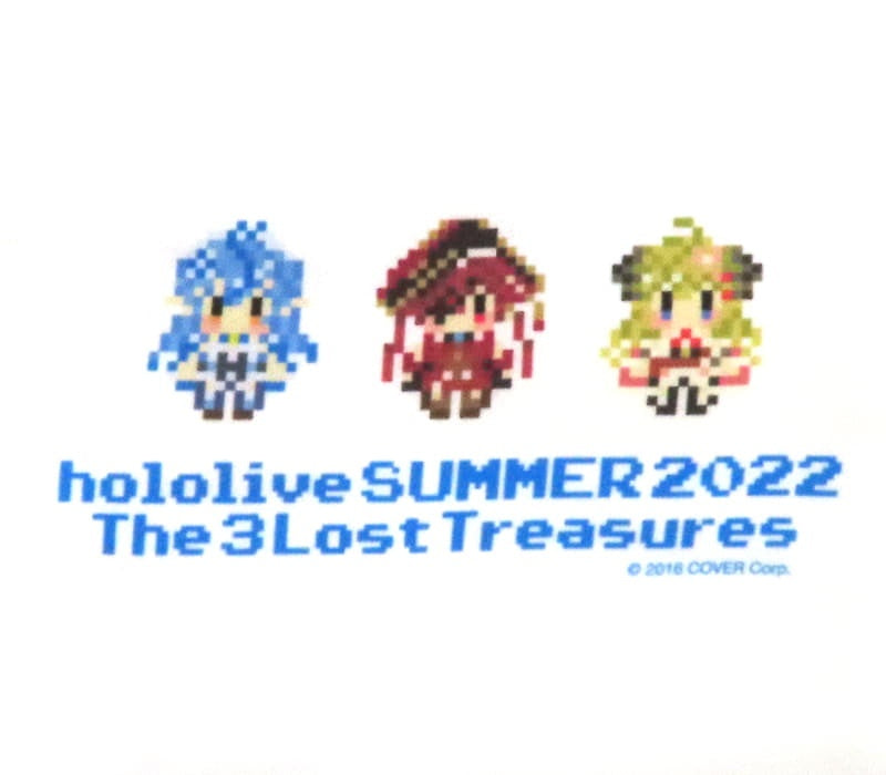 Cover Clothing Single Item Houshou Marine Tsunomaki Cotton Lammy Yukihana Summer T-shirt White L Size Virtual Youtuber Hololive Hololive Summer 2022 C100 Goods
