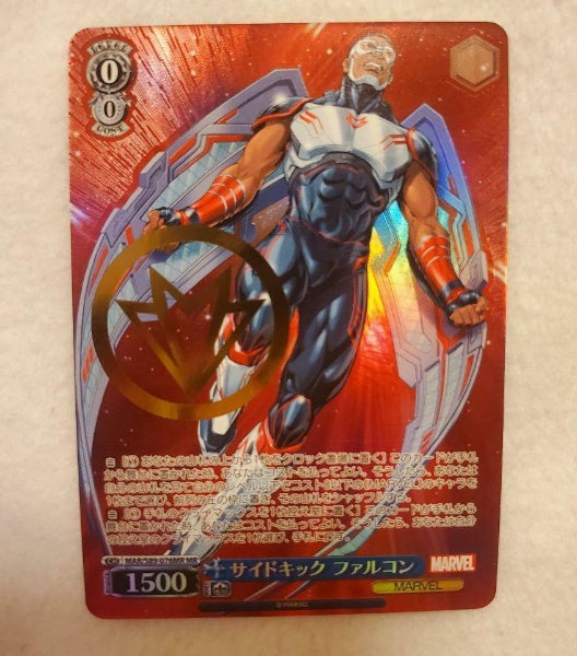 Weiss Schwarz MARVEL Sidekick Falcon MAR/S89-076MR MR Foil Card Japan Import