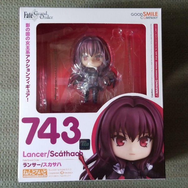 Nendoroid Fate Grand Order LANCER SCATHACH Figure #743 Good Smile Company Japan